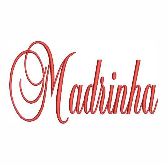 Matriz de Bordado Madrinha 000022