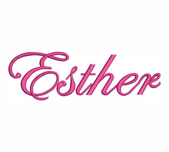 Matriz de Bordado Esther 000029