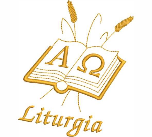 Matriz de Bordado Liturgia Bíblia Litúrgica Ministro da Eucaristia 000057