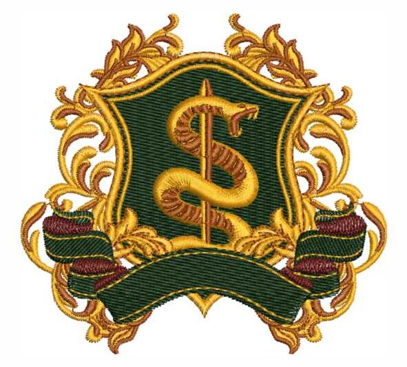 Matriz de Bordado Medicina Brasão 000068