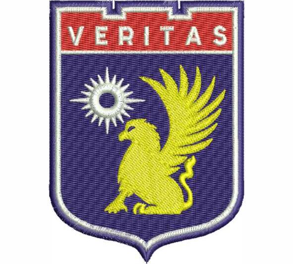 Matriz de Bordado UNINASSAU VERITAS Logo 000070