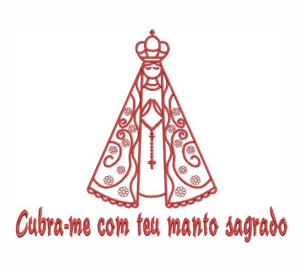 Matriz de Bordado Nossa Senhora Aparecida 000082