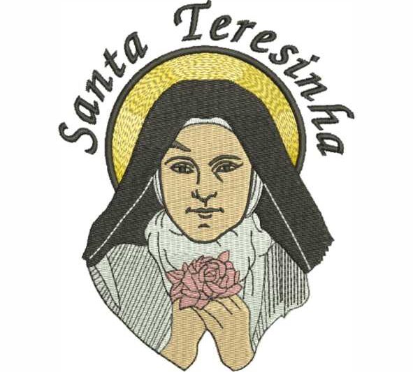 Matriz de Bordado Santa Teresinha do Menino Jesus 000089