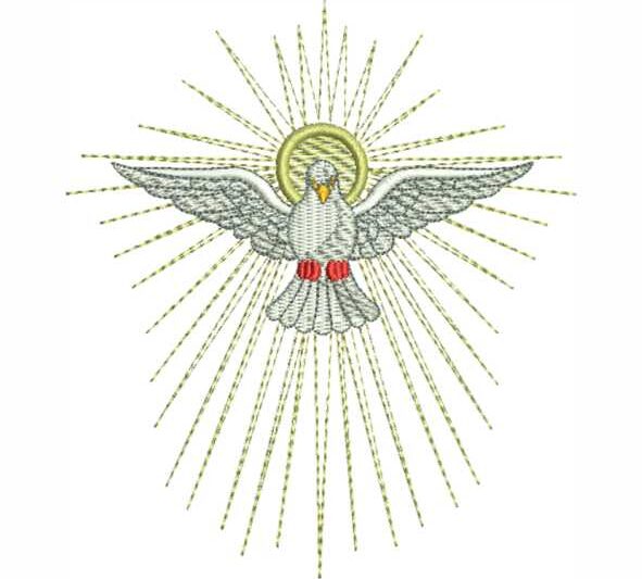 Matriz de Bordado Divino Espírito Santo 000040