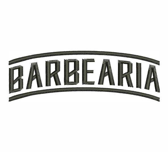 Matriz de Bordado Barbearia Salão 000128