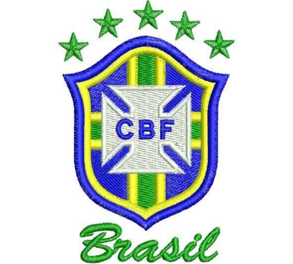 Matriz de Bordado CBF Brasão 000139